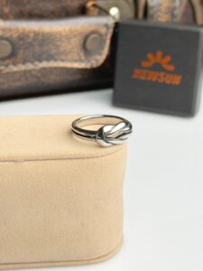 Endless Core  Silver Ring