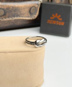 Endless Core  Silver Ring