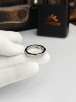 1 Titanium Linear Ring - Image 4