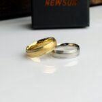 Aero Brushed Band Ring