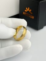 Aero Brushed Band Ring - Image 3