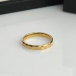 New Titan Hammered Ring