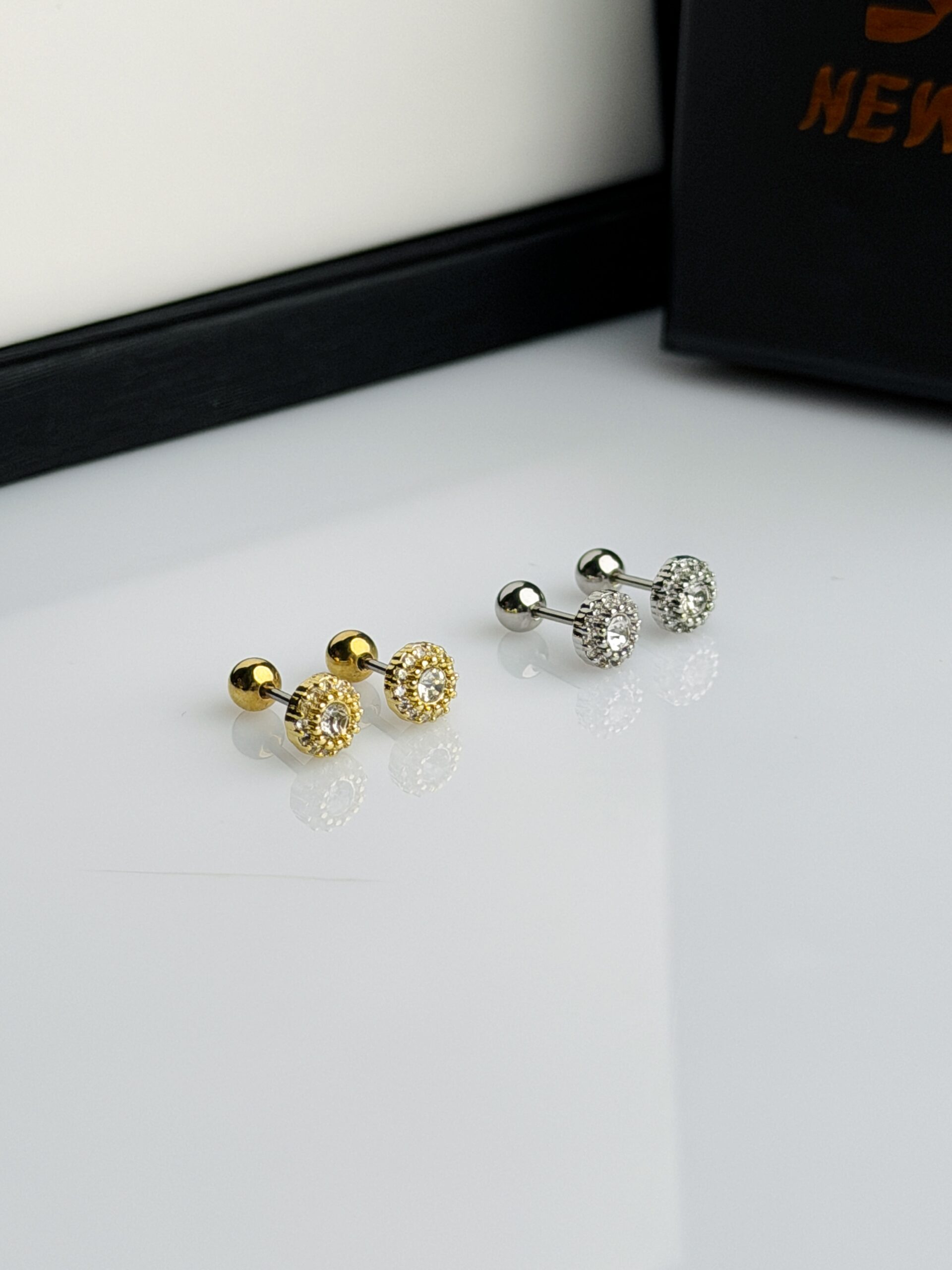 IMG_3148 Shadow Cluster Studs (1 Pair) - Image 1