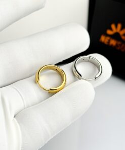 Titan Classic Hoops Earrings (1 Pair)
