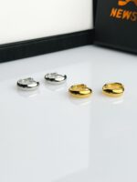 Titan Classic Hoops 6mm Earrings (1 Pair) - Image 2