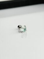 1 Cyber Aqua Studs  (1 Pair) - Image 3