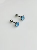 1 Helix Crystal Studs    (1 Pair) - Image 2