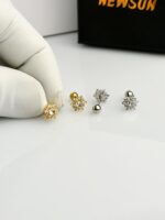 1 Titan Blaze Studs  ( 1 Pair)