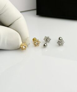 1 Titan Blaze Studs  ( 1 Pair)