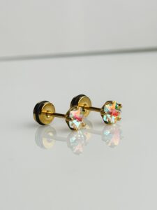 1Cyber Chroma Studs  (1 Pair)