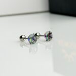 1 Apex Prism Studs  (1 Pair)