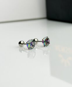 1 Apex Prism Studs  (1 Pair)