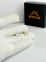 Apex  Quartz Studs  (1 Pair) - Image 2