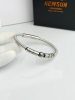 Titanium-Steel Thick Snake Chain Bracelet - Image 5