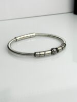 Titanium-Steel Thick Snake Chain Bracelet - Image 2