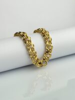 1 NewSun Helios 24K Gold Plated Stainless Steel Men's Bracelet - Image 5