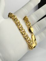 1 NewSun Helios 24K Gold Plated Stainless Steel Men's Bracelet - Image 3