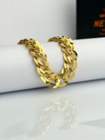 NewSun Royal 24K Gold Plated Lightweight Party Wear Bracelet - Image 2