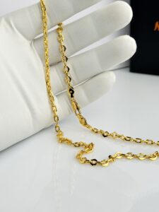 1 Kratos 5mm Diamond-Cut Geometric Chain